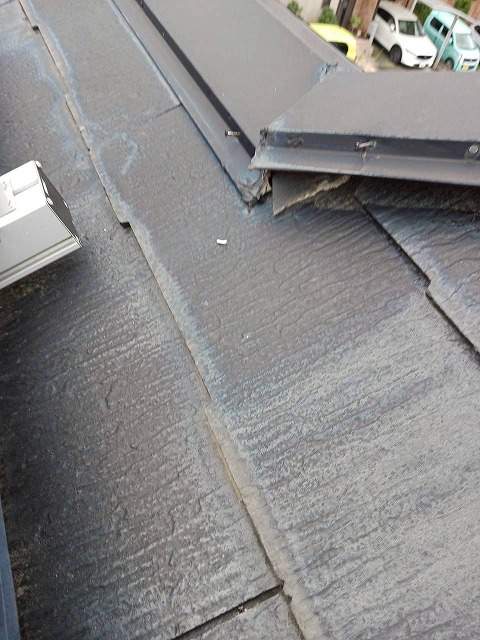 屋根の状態確認